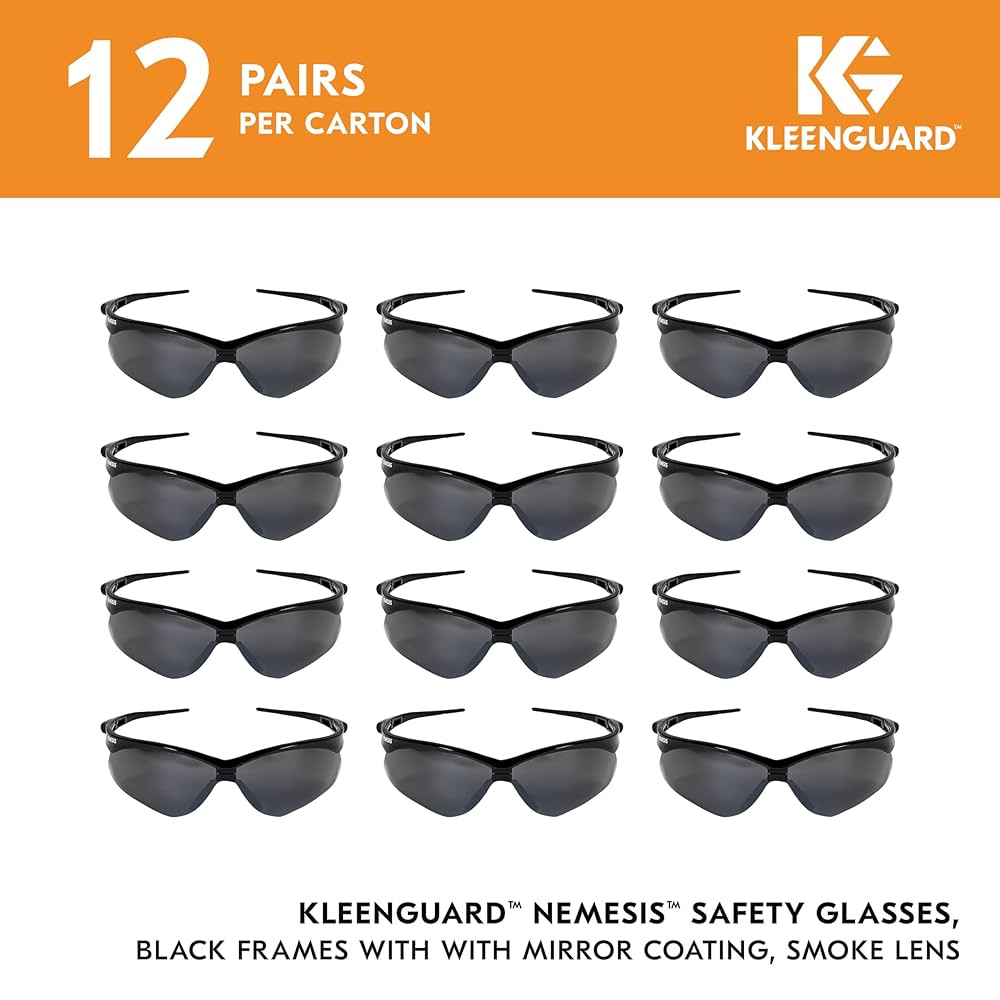 Amazon.com: KleenGuard™ V30 Nemesis™ Safety Glasses (25688